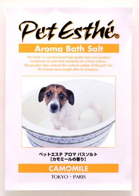 同梱不可 192個セット ニチドウ ペットエステペットエステアロマバスソルトカモミールの香り15g