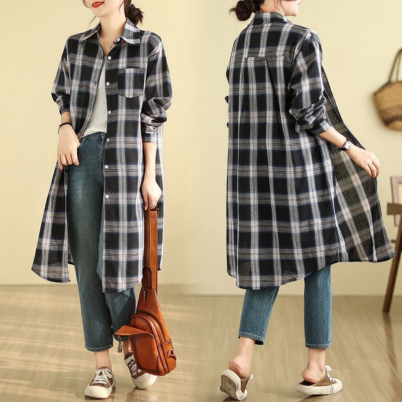 ロングシャツ レディース シャツ シャツワンピース ロングシャツ