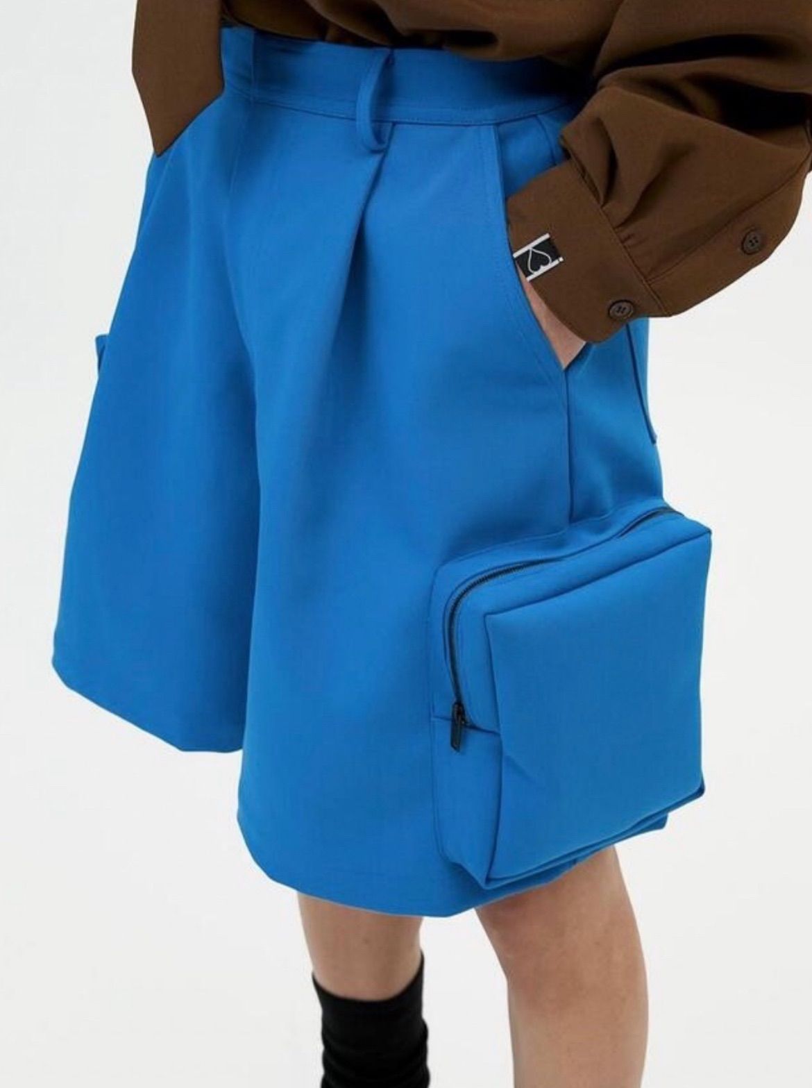 【ESC STUDIO】pocket shorts イーエスシースタジオ(ESC STUDIO) pocket shorts (Blue
