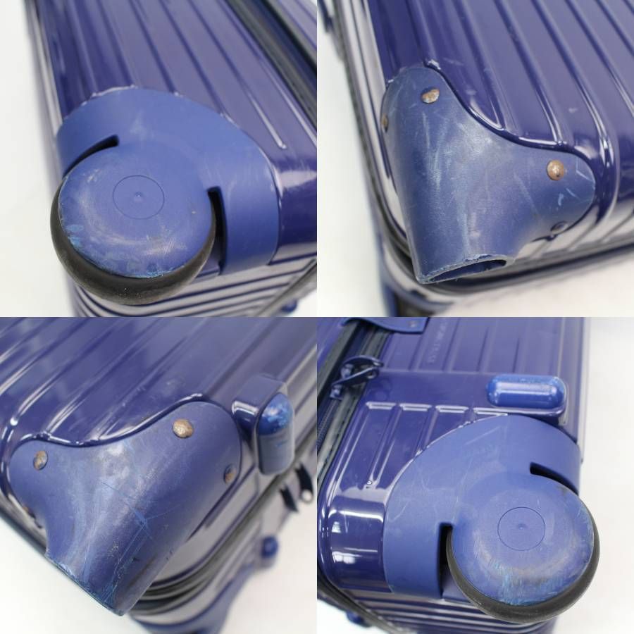 114)RIMOWA リモワ スーツケース サルサ SALSA 857.63 2輪 60L ブルー