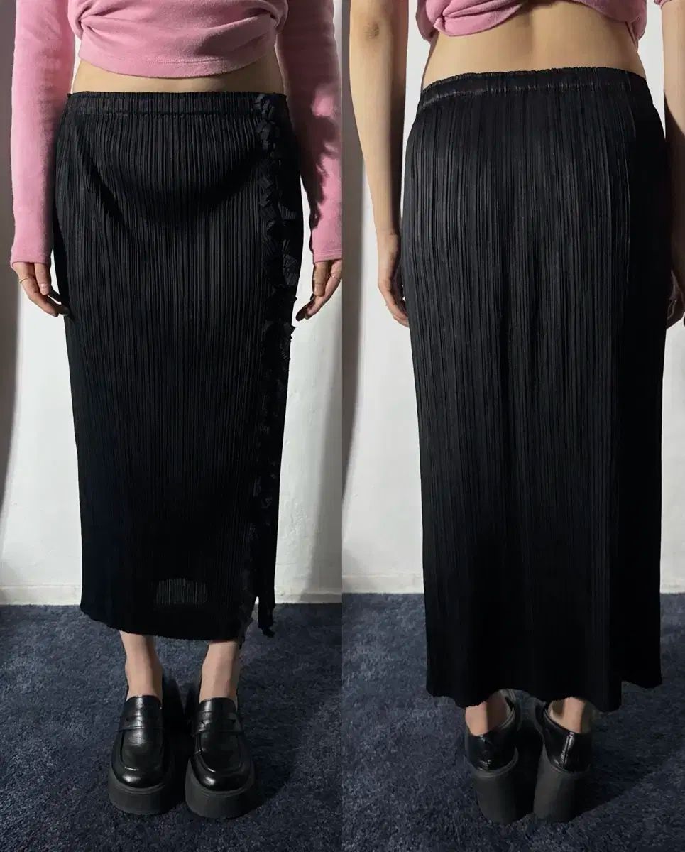 PLEATS PLEASE プリーツプリーズ ISSEY MIYAKE イッセイミヤケ フリル スカート