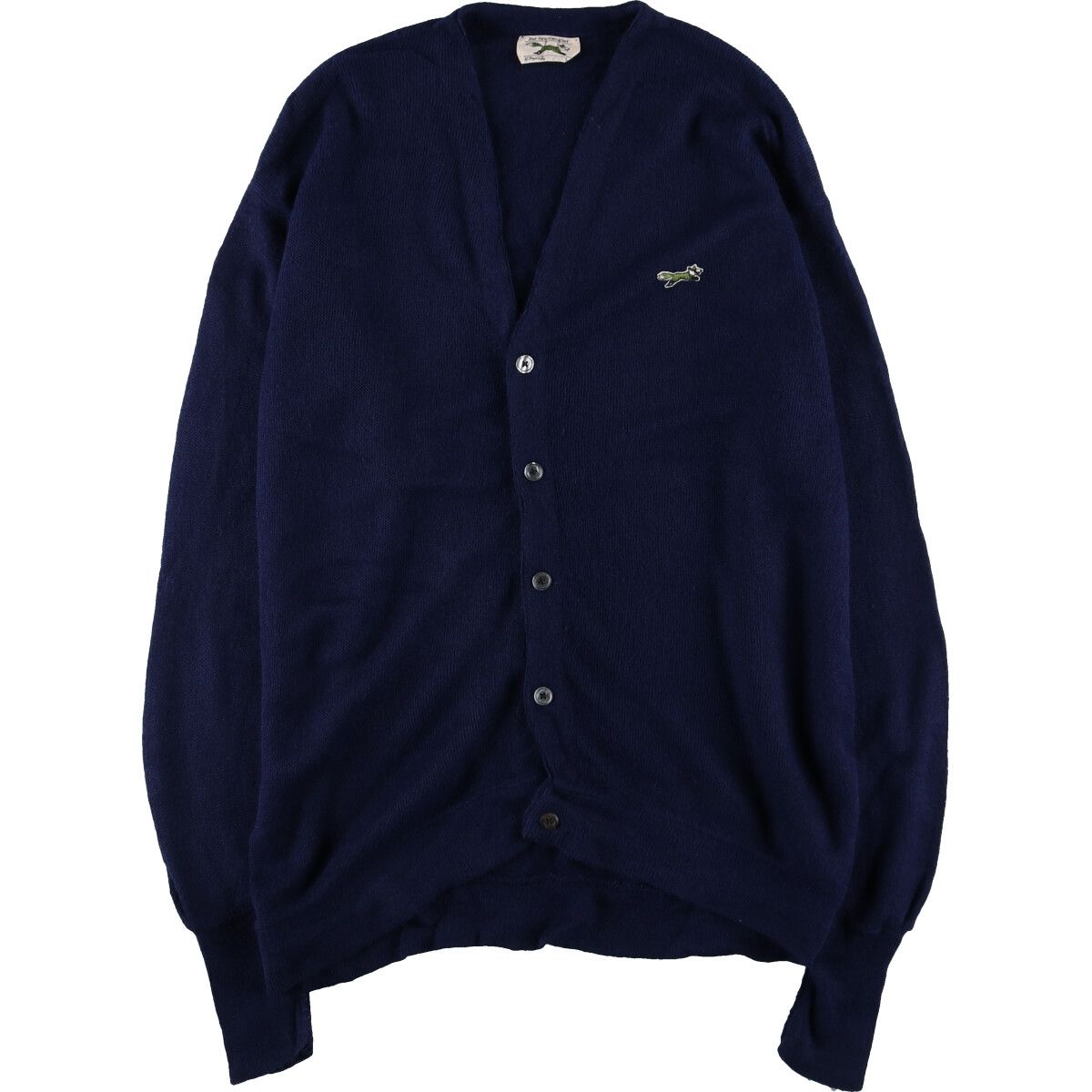 古着 80年代 ジェイシーペニー J.C.Penney THE FOX Sweater アクリルニットカーディガン メンズL相当 ヴィンテージ/eaa488218