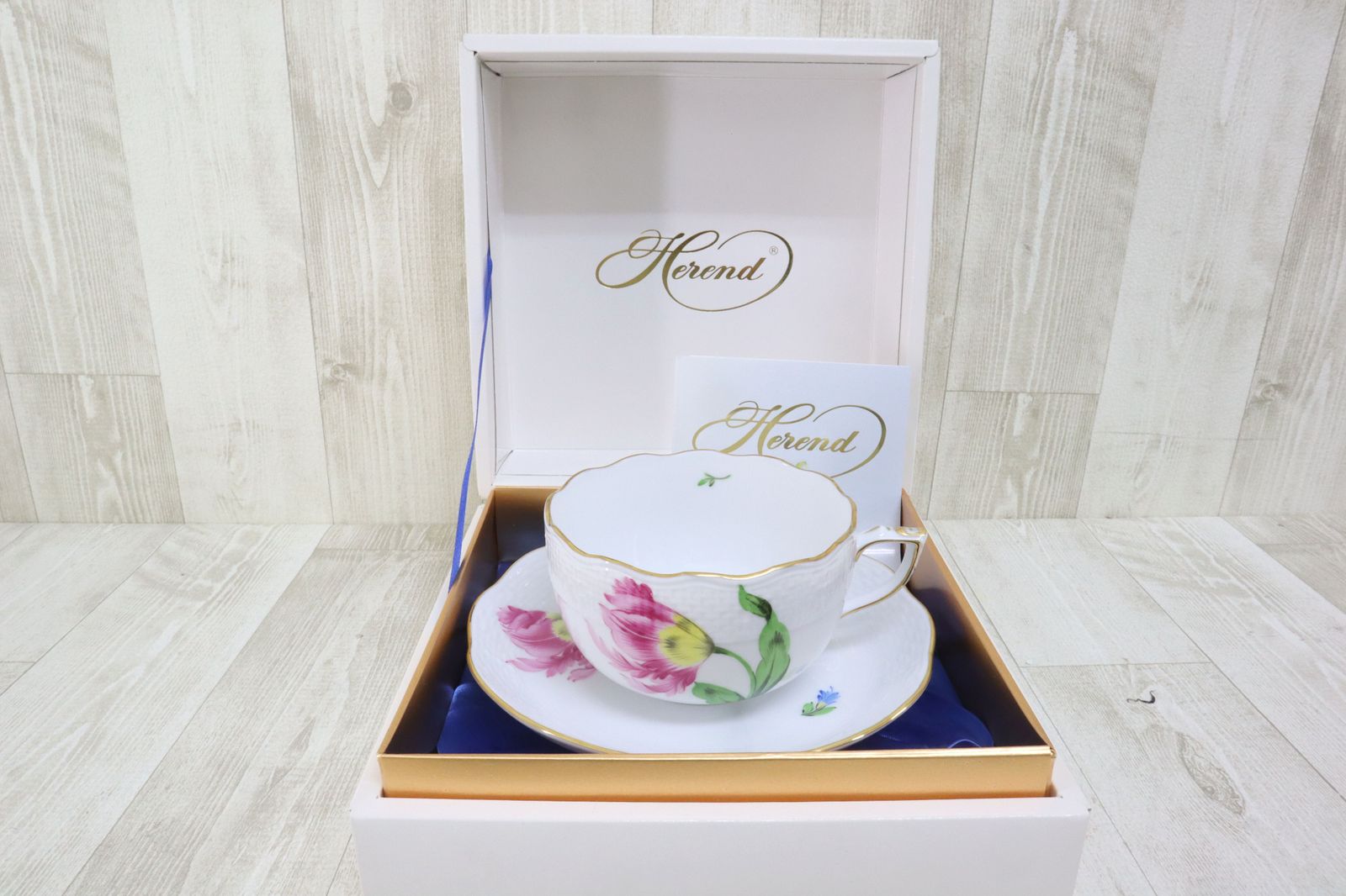 ヘレンド Herend ウィーンのバラ 薔薇 クッキーディッシュ 皿(ヘレンド