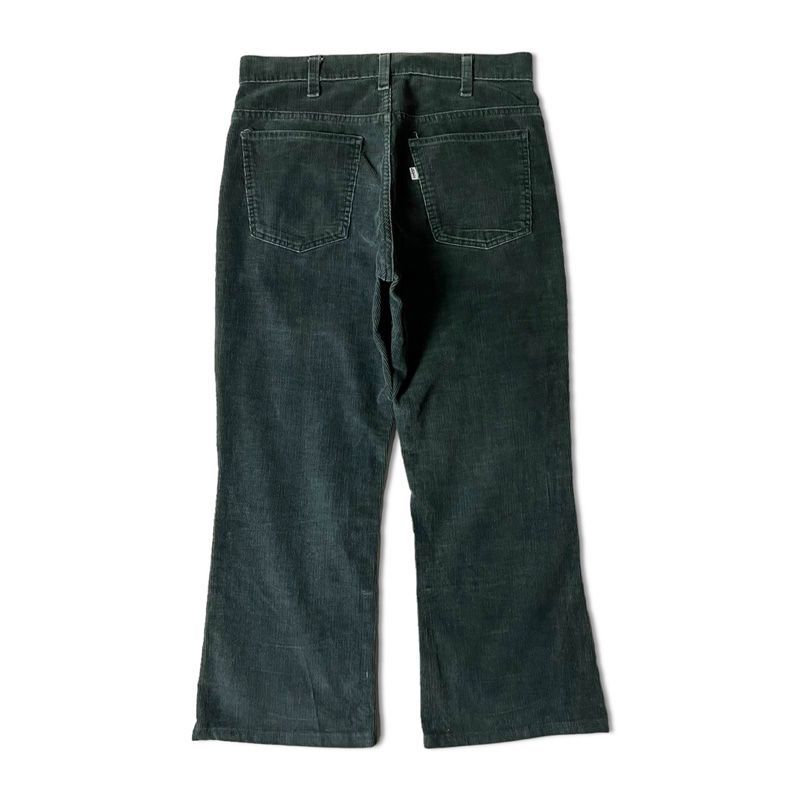 80s Levis 646 1532 細畝 コーデュロイ フレア パンツ 32 / 80年代 