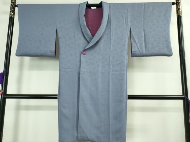 平和屋着物 上 中村玉緒 和装コート リバーシブル ロング丈 唐草地紋 DZAA9924kh5