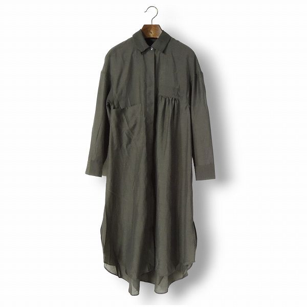 UN3D. アンスリード シャツワンピース 42K1418