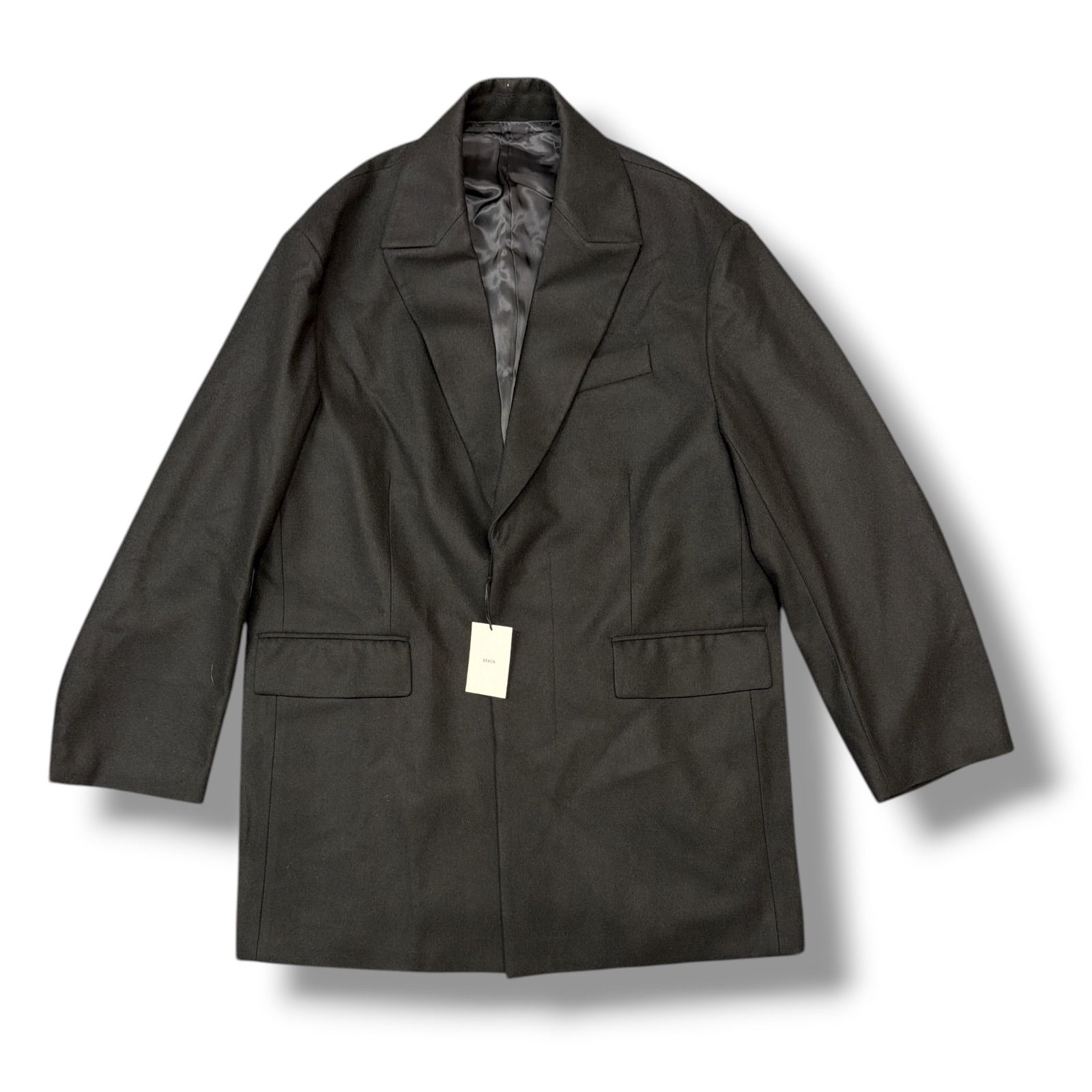 参考上代85800円 未使用品 stein 22AW OVERSIZED LONG TAILORED JACKET 