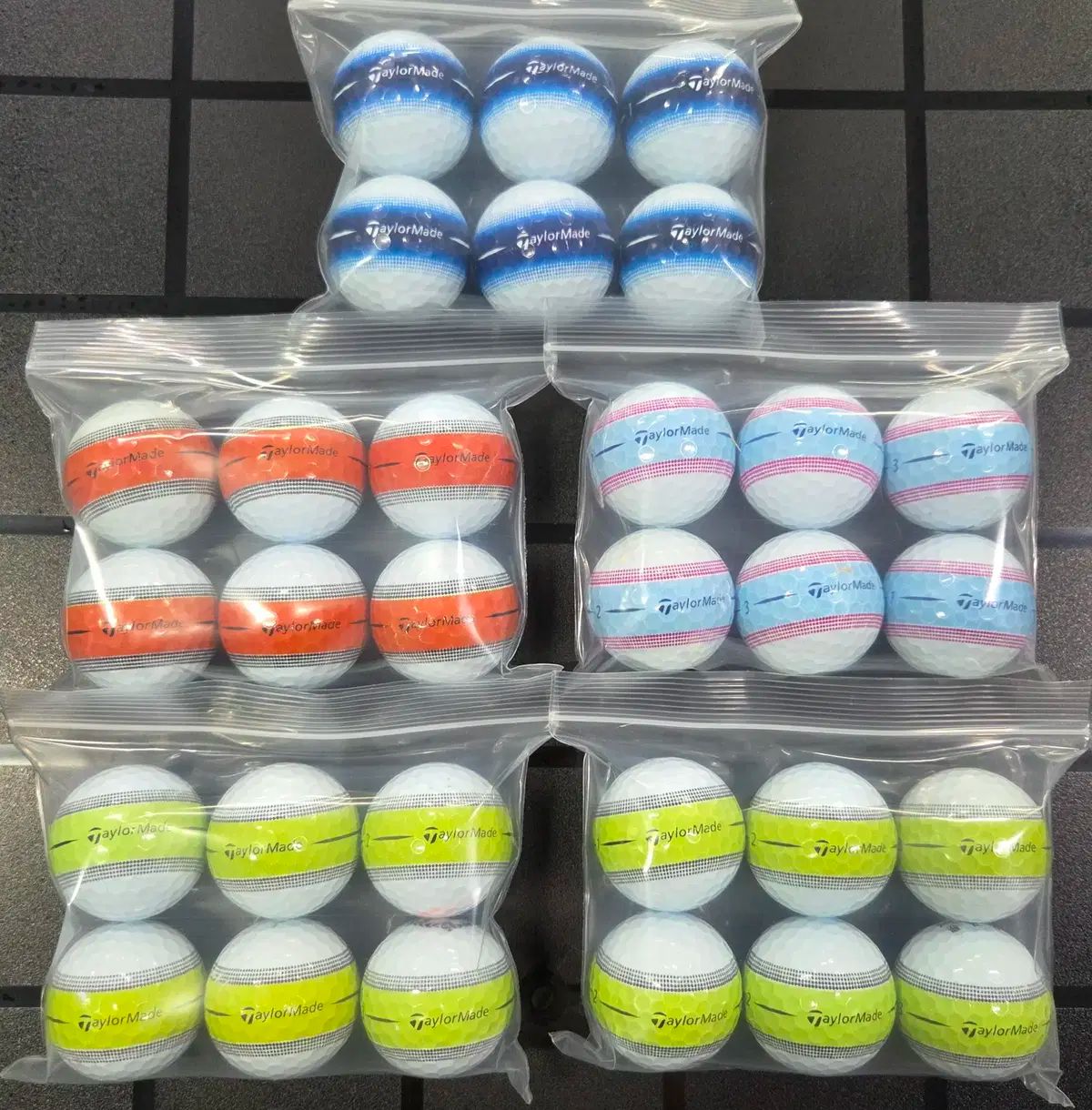 テーラーメイド A レベル ツアーレスポンス ストライプ 3 平和 カラー ロストボール 30 区