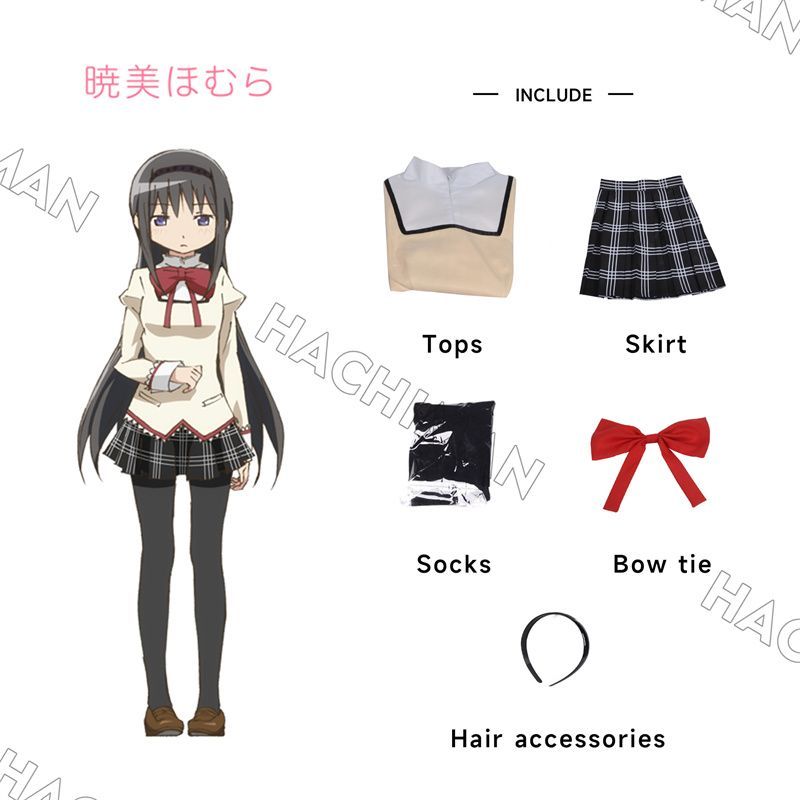 魔法少女まどか☆マギカ コスプレ衣装 制服 見滝原中学校 女子