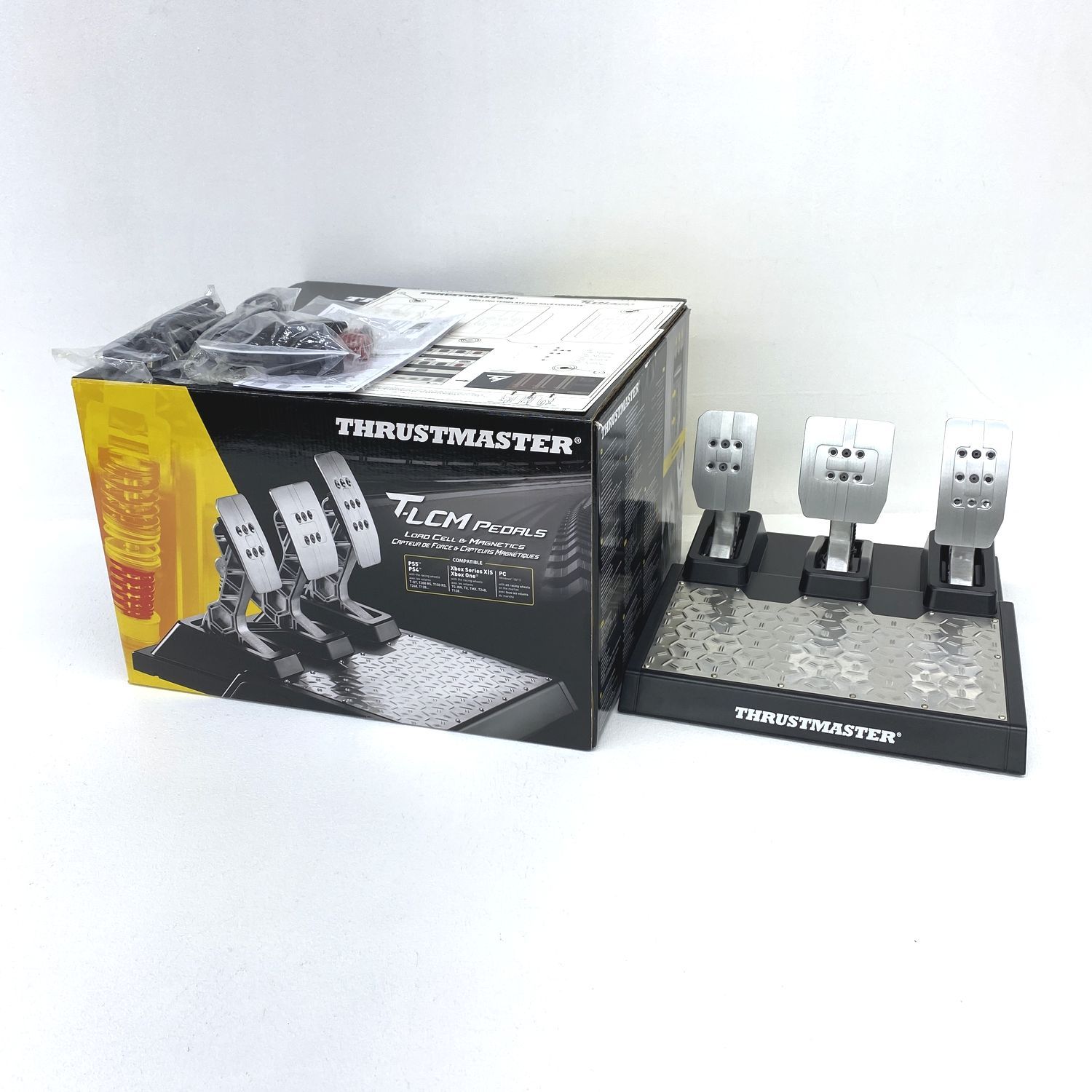 【★加古川物流】【ジャンク品】THRUSTMASTER TLCM Pedals スラストマスター 【404】 ☆加古川物流】【ジャンク品】THRUSTMASTER TLCM Pedals
