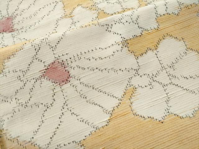 平和屋着物○上質な紬 舞花文 正絹 逸品 未使用 CAAU1981yc - メルカリ