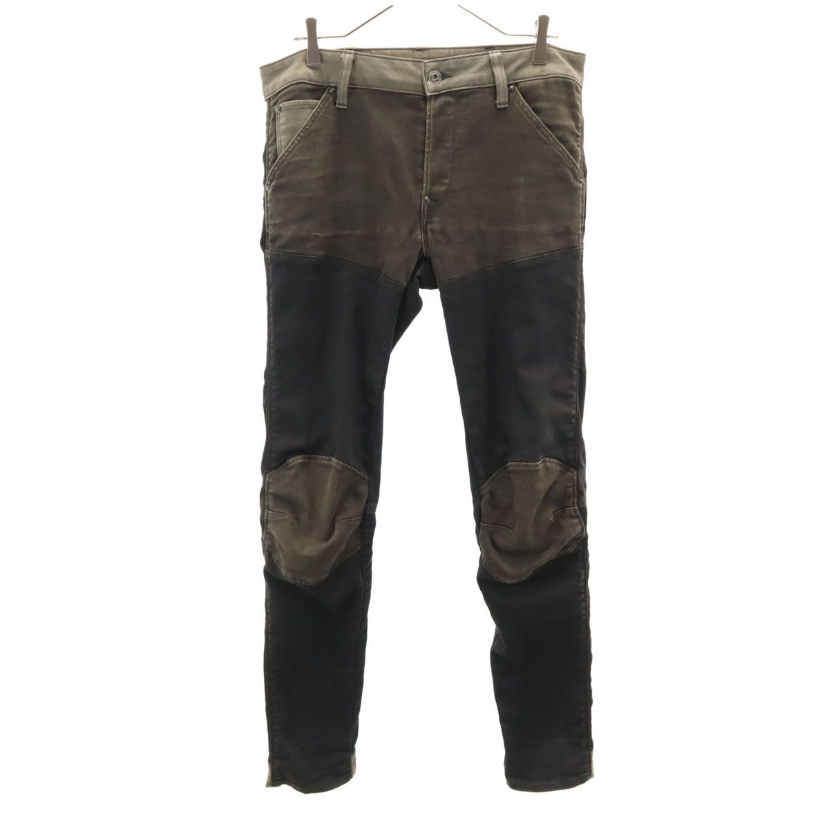 G-STAR RAW ジースターロウ デニムパンツ W32 グレー系 ジーンズ ストレッチ ボタンフライ メンズ 古着