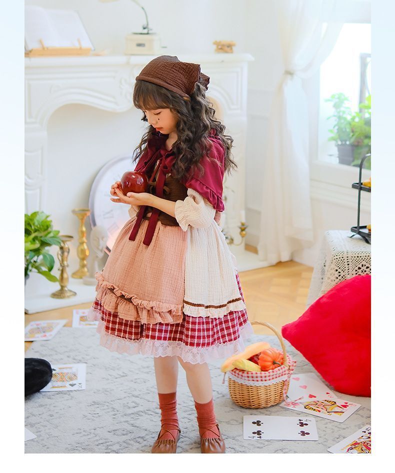 赤ずきんドレス 子供服