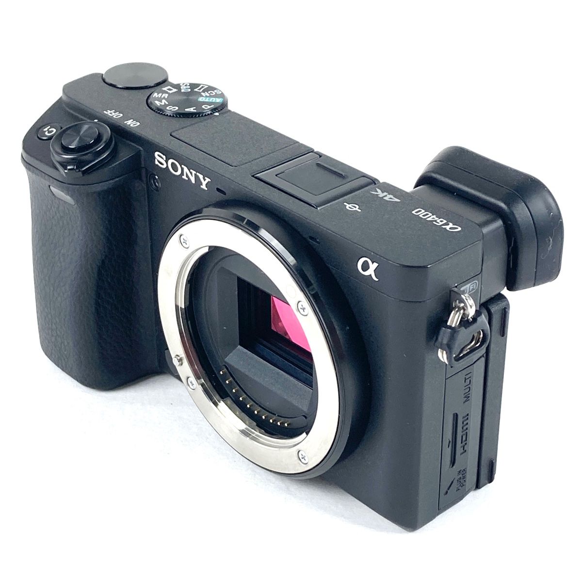 ソニー SONY α6400 ダブルズームレンズキット ILCE-6400Y ブラック デジタル ミラーレス 一眼カメラ 【中古】