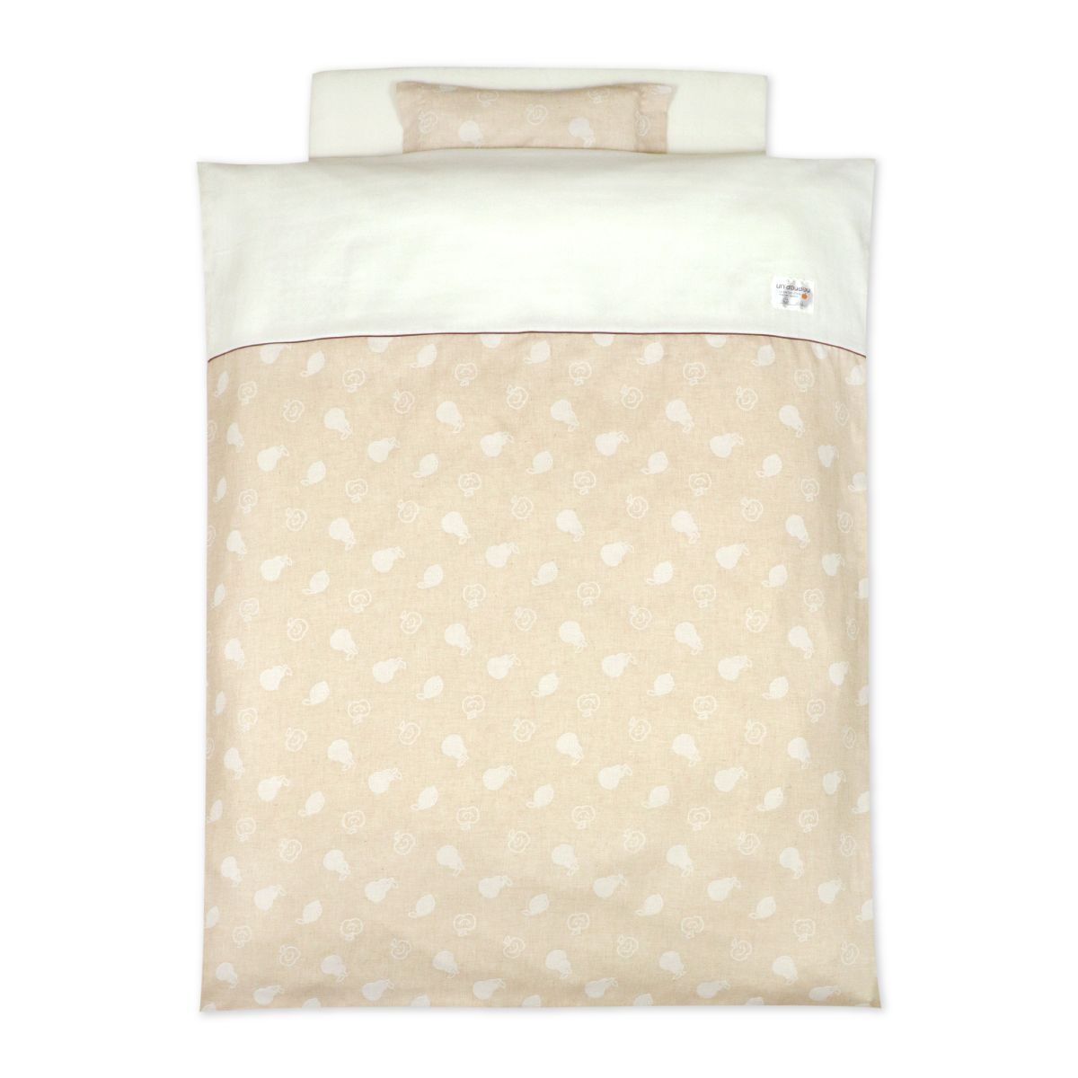 un doudou ベビー布団セット 10点セット 70×120cm オーガニックコットン ダブルガーゼ ベビー用品 新生児 全部洗える 出産準備 出産祝い ギフト 数量 デザイン C RF
