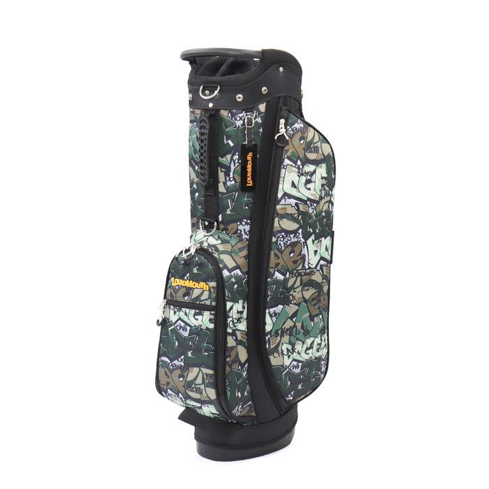 LOUDMOUTH ラウドマウス LM-CB0031 スタンドキャディバッグ 8.5型 Tags