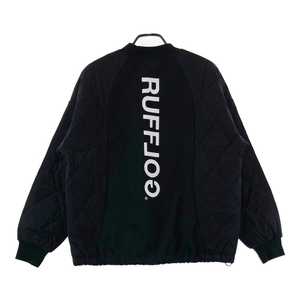 サイズ：L RUFFLOG ラフロッグ 中綿切替 ブルゾン ブラック系