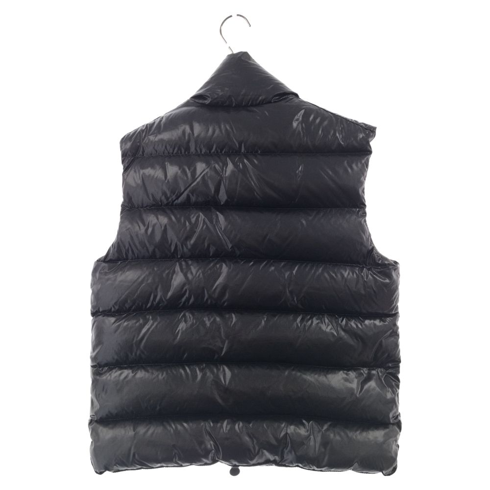 MONCLER (モンクレール) TIB GILET ジップアップダウンベスト ブラック B20914335005 - メルカリ