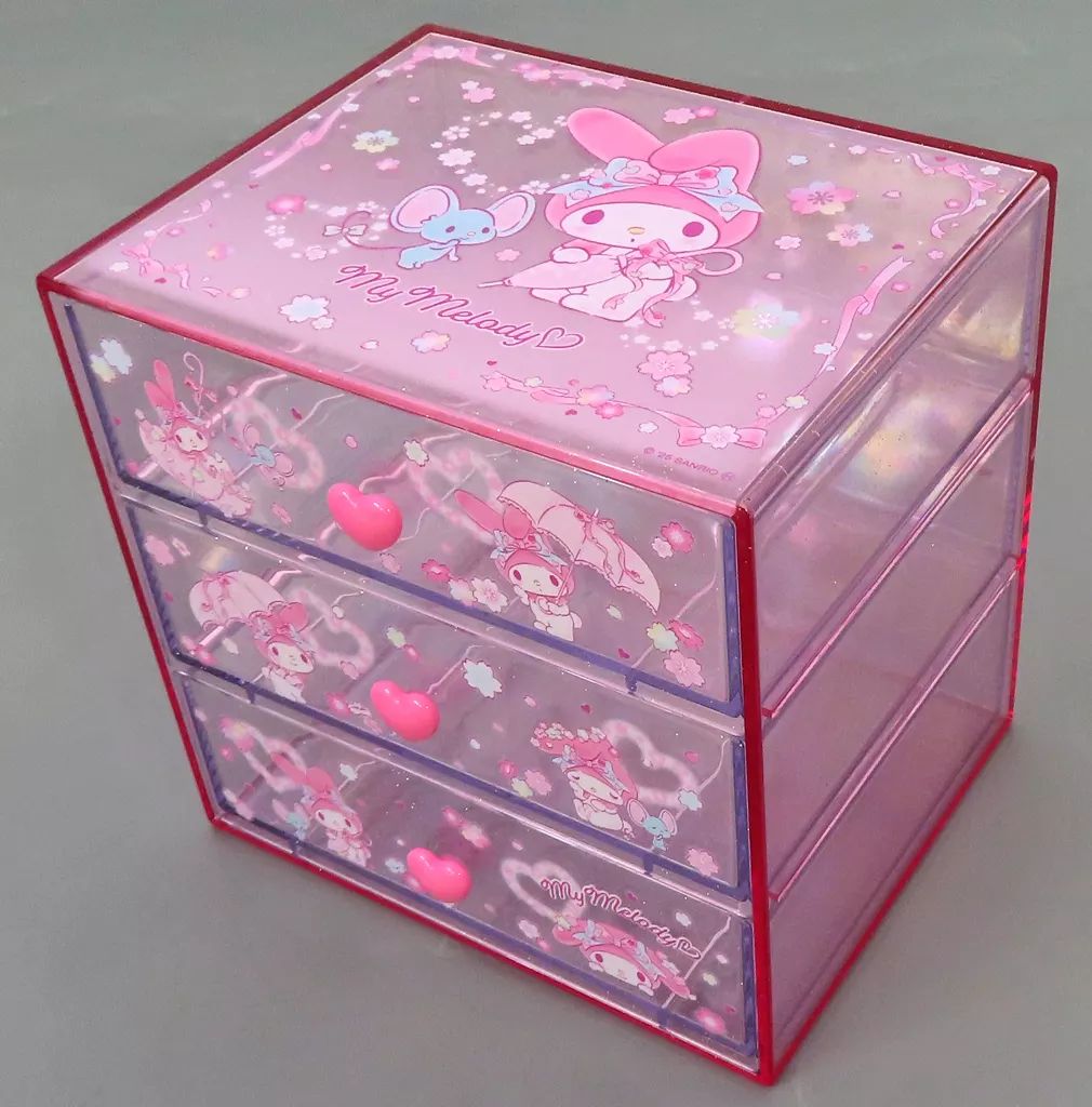 中古】雑貨 マイメロディ 3段チェスト 「サンリオキャラクターズ