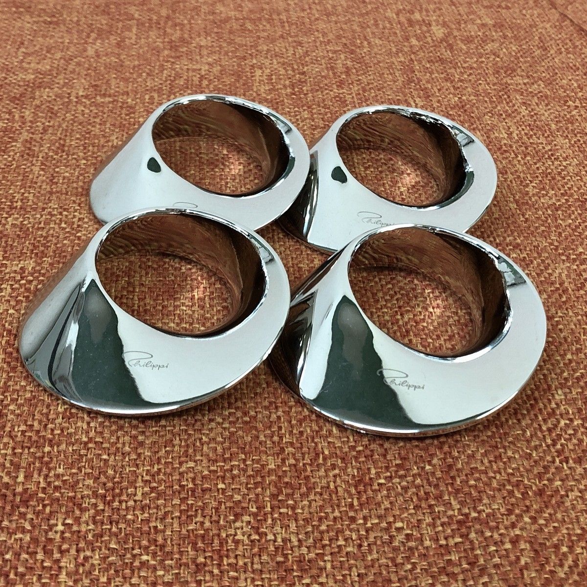 PHILIPPI ナプキンリング4個セット philippi (フィリッピ