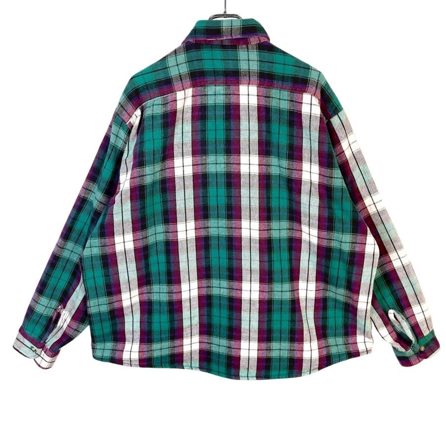 90sUSA製ファイブブラザーFive Brother長袖チェックシャツ