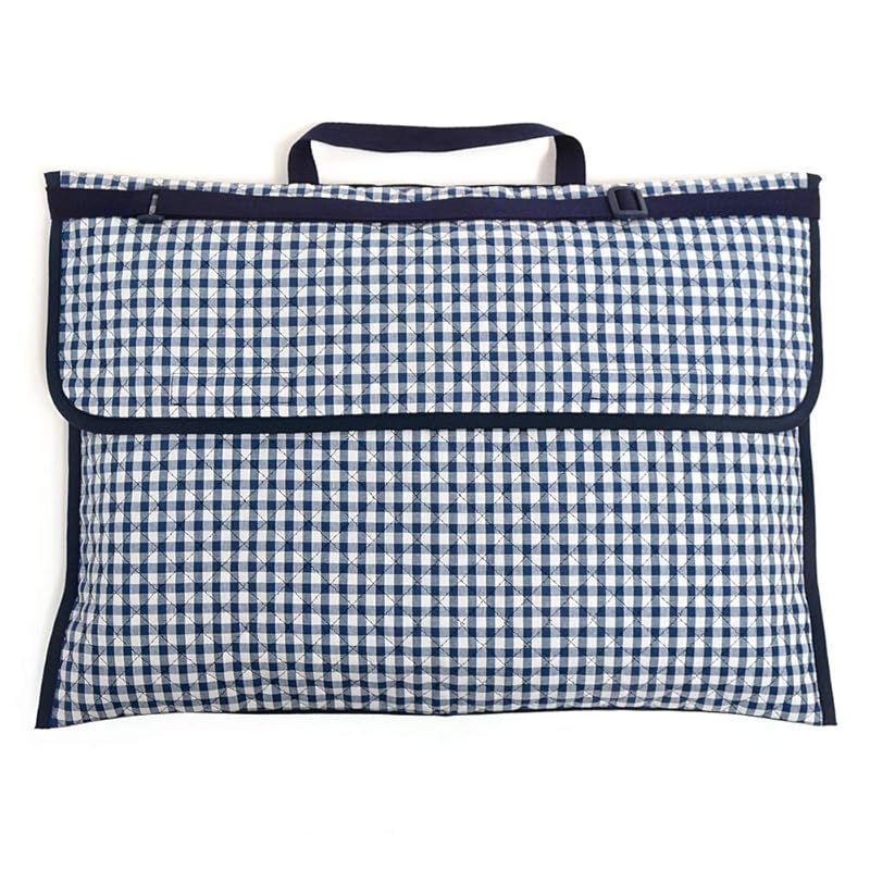 COLORFUL CANDY STYLE 防災頭巾カバー 男の子 女の子 小学生 背もたれ 座布団 おしゃれ キルティング チェック大・紺 N4759800 0