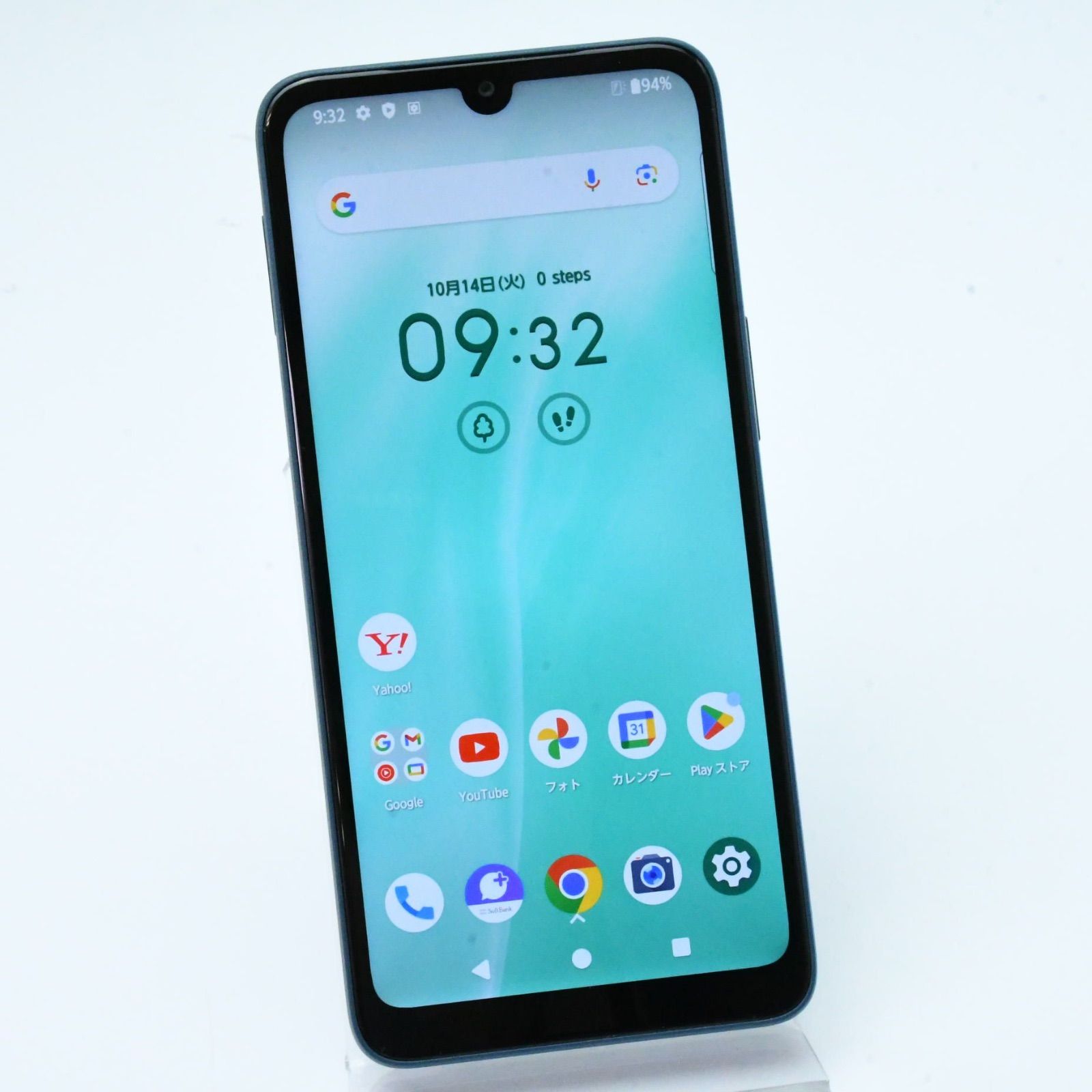 SIMフリー Softbank arrows We2 A402FC ネイビーグリーン