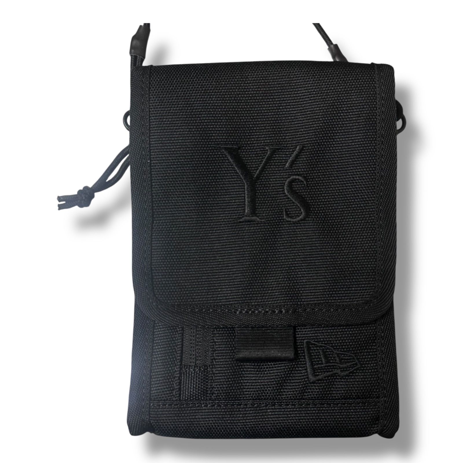ヨウジヤマモト×NEW ERA ネックポーチ シグネチャーロゴ Yモチーフ 新品 Y's × New Era NECK POUCH ネックポーチ コラボ サコッシュ