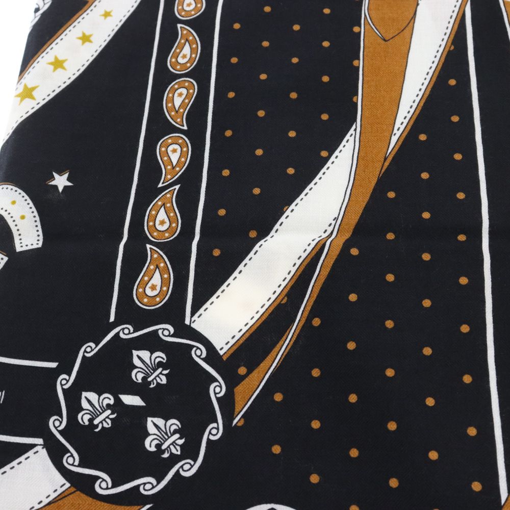HERMES カレジュアン朝の散歩　ネイビー エルメス カレジェアン LA PROMENADE DU MATIN 朝の散歩