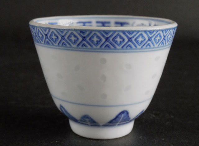 煎茶道具　蝙蝠蛍煎茶碗　竹筒 煎茶道具 蝙蝠蛍煎茶碗 竹筒 景徳鎮窯◇煎茶道具 中国景徳