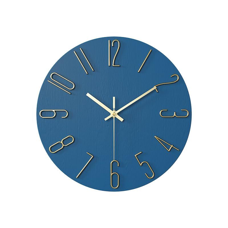 かけ時計 ブルー 青 - インテリア時計