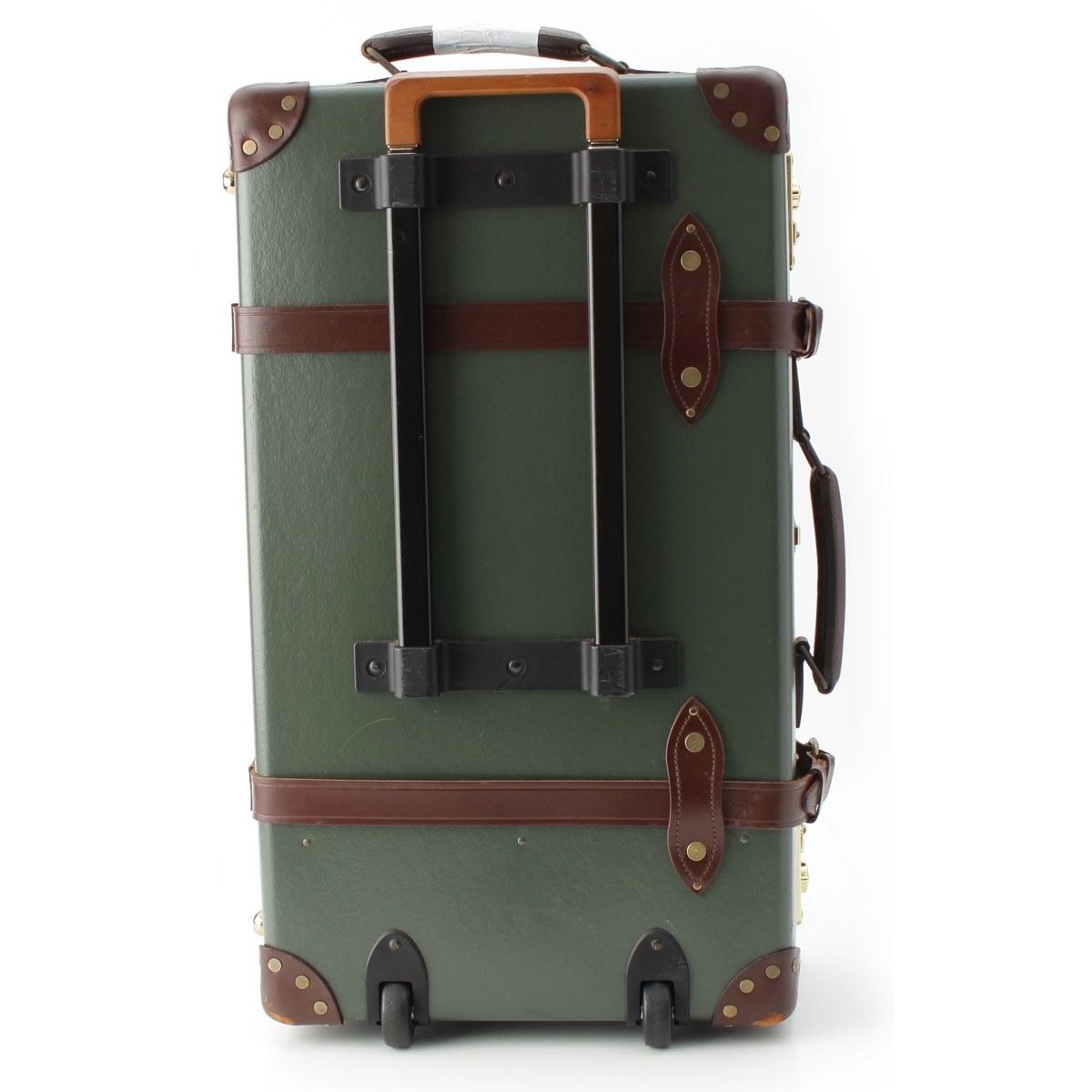 グローブトロッター ヴァルカン ファイバー センテナリー ミディアム チェックイン 55L 2輪 キャリーケース キャリーバッグ カーキ MERCADOAVALIA_COM_BR