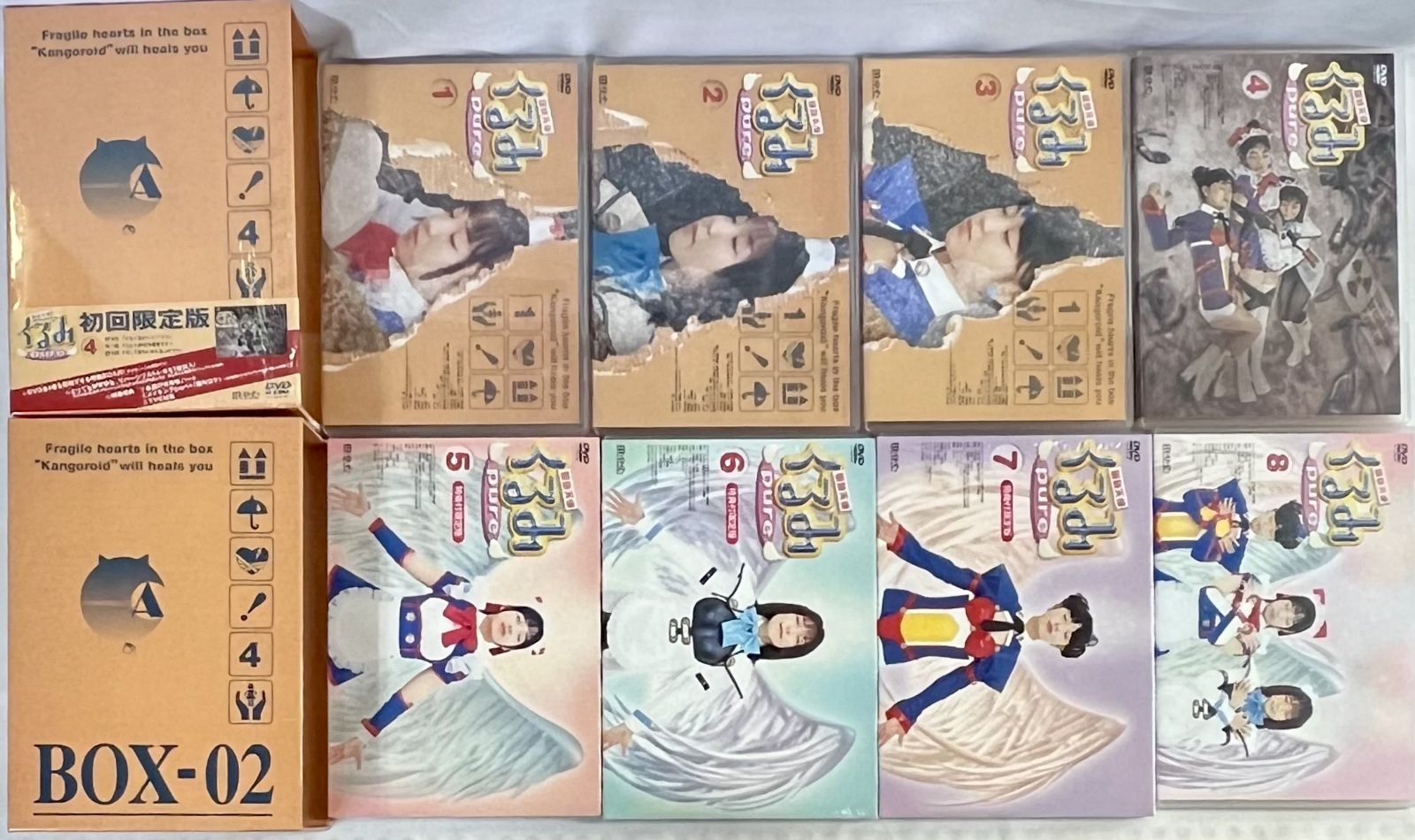 鋼鉄天使くるみpure(6) レア『鋼鉄天使くるみpure』全巻8枚セット 特典付