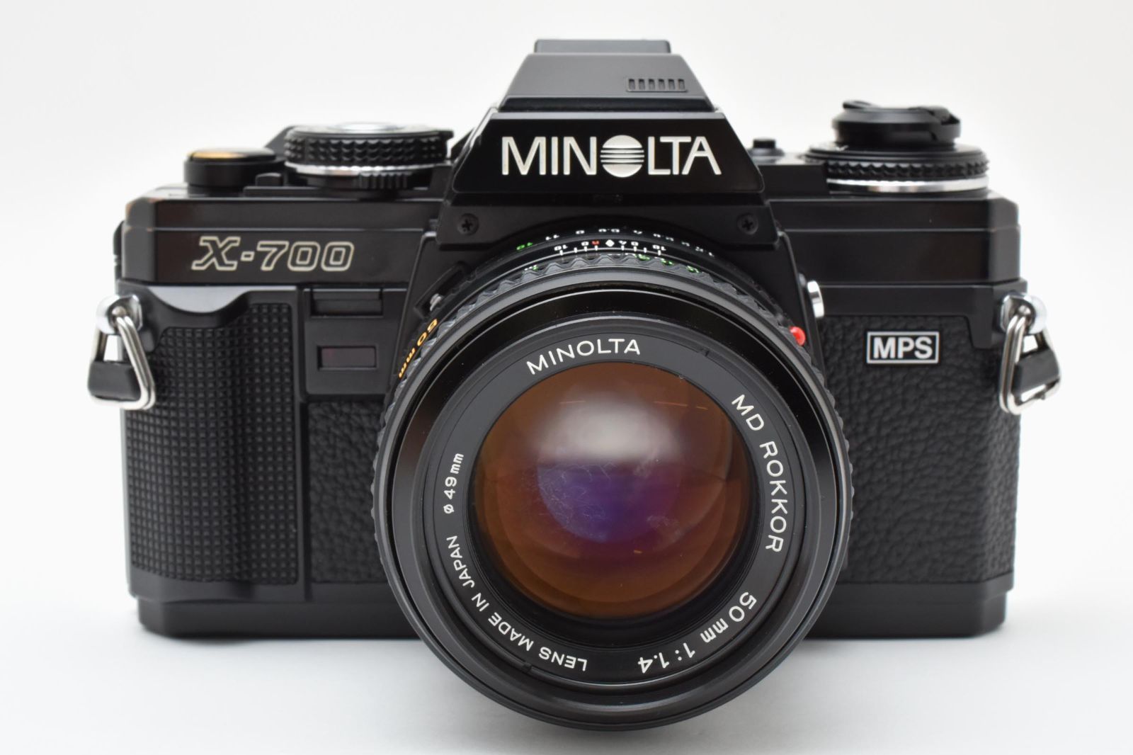MINOLTA／ミノルタ X-700 フィルムカメラ ボディ + MD Rokkor