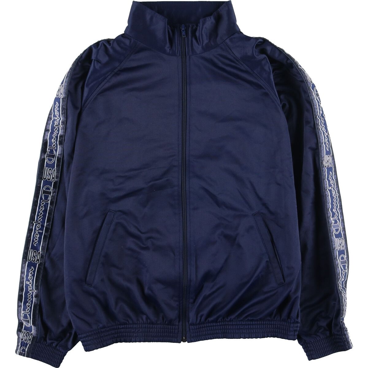 Champion 青 ジャージ ジャケット L Champion/チャンピオン】キッズ スポーツ ジップジャケット（その他