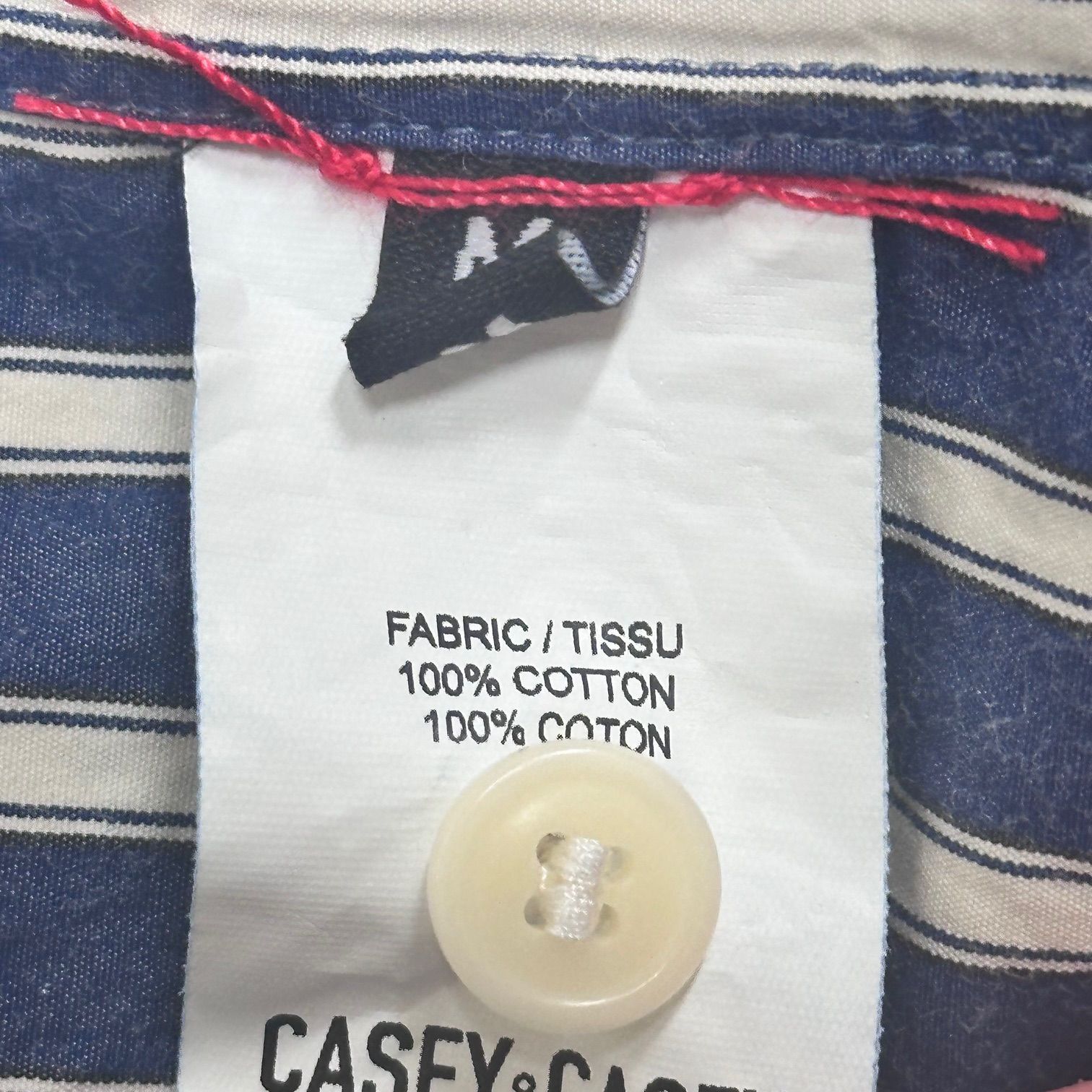 CASEY CASEY 21AW FABIANO WITHOUT COLLAR SHIRT バンドカラー