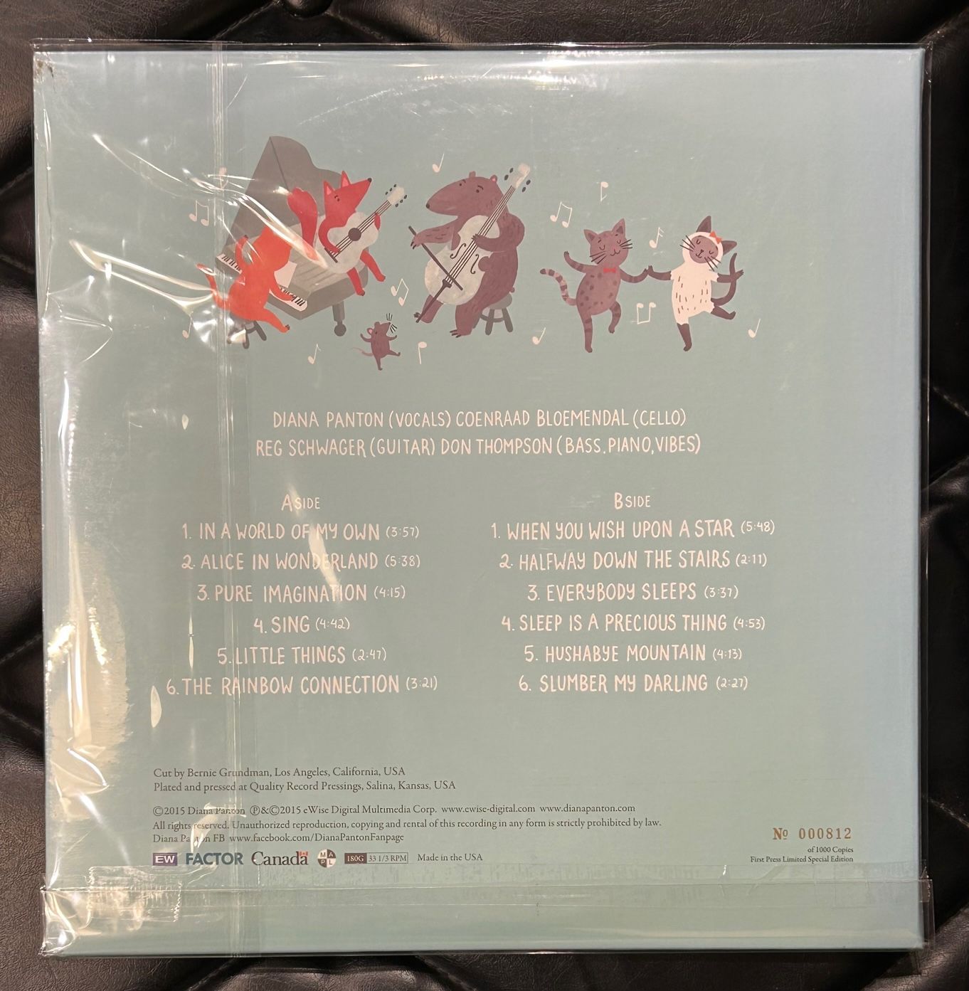デッドストック/アナログ盤】Diana Panton 「I Believe In Little 