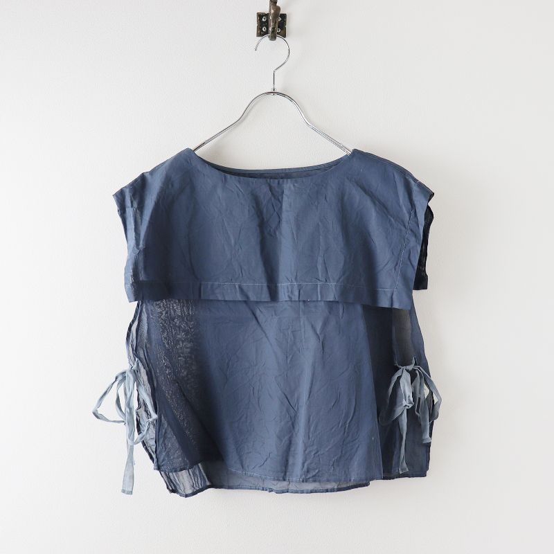 トゥジュー TOUJOURS j.s luxe コットン セーラーカラー ベスト F 