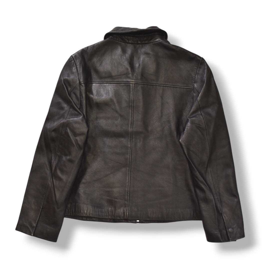 EDDIE BAUER 羊革 leather ブルゾン ライダース レザー EDDIE BAUER 羊革 leather ブルゾン ライダース レザー EDDIE