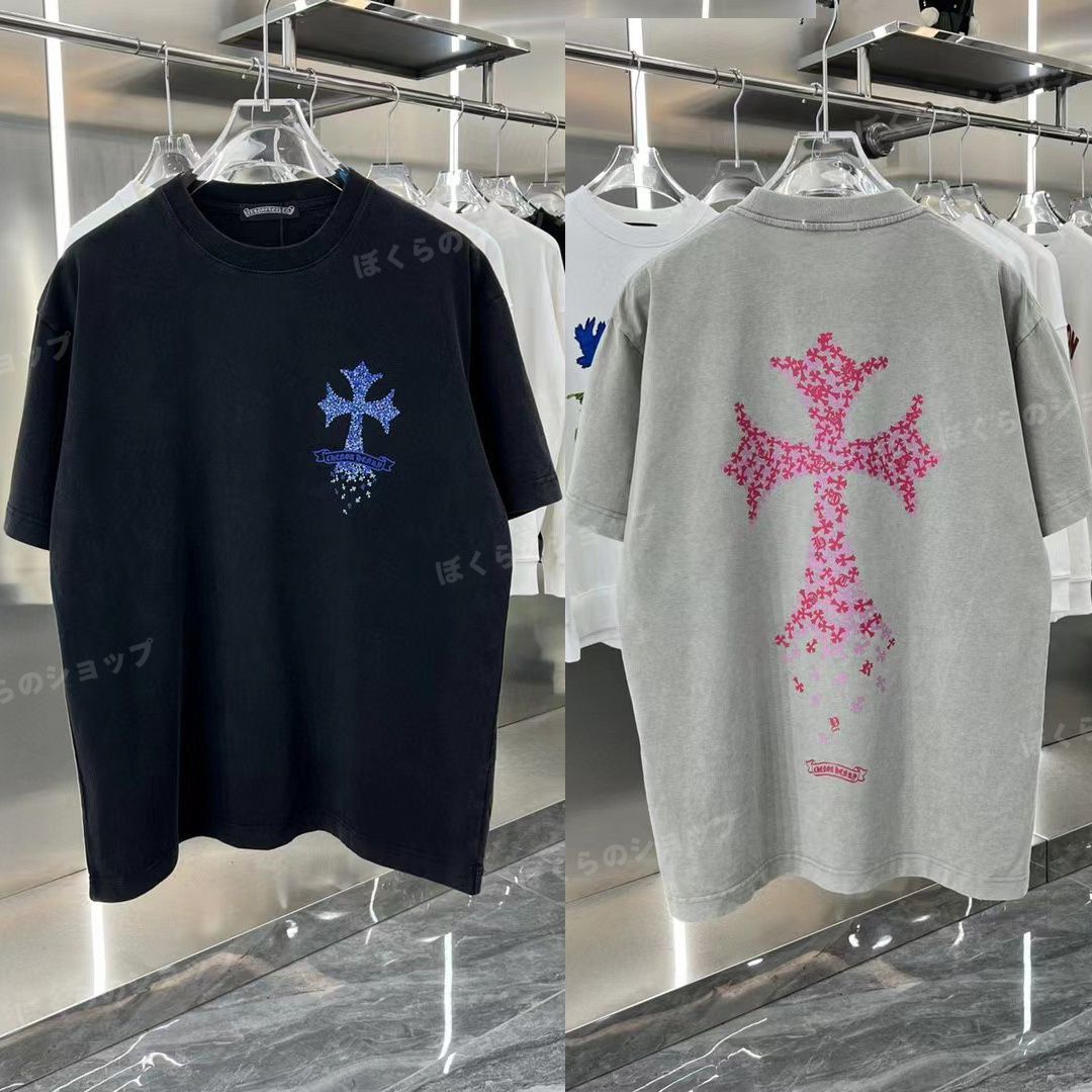 Chrome Hearts | クロムハーツ Ｔシャツ 半袖 ロンT カットソー ロング Tシャツ ブラック グレー