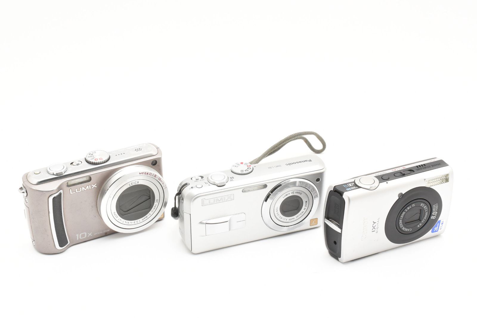 ジャンク品 コンデジ9個セット Canon Panasonic 等 - メルカリ