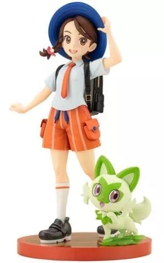 ポケモン フィギュア アオイ ニャオハ スカーレットバイオレット 中古】フィギュア ARTFX J アオイ with ニャオハ