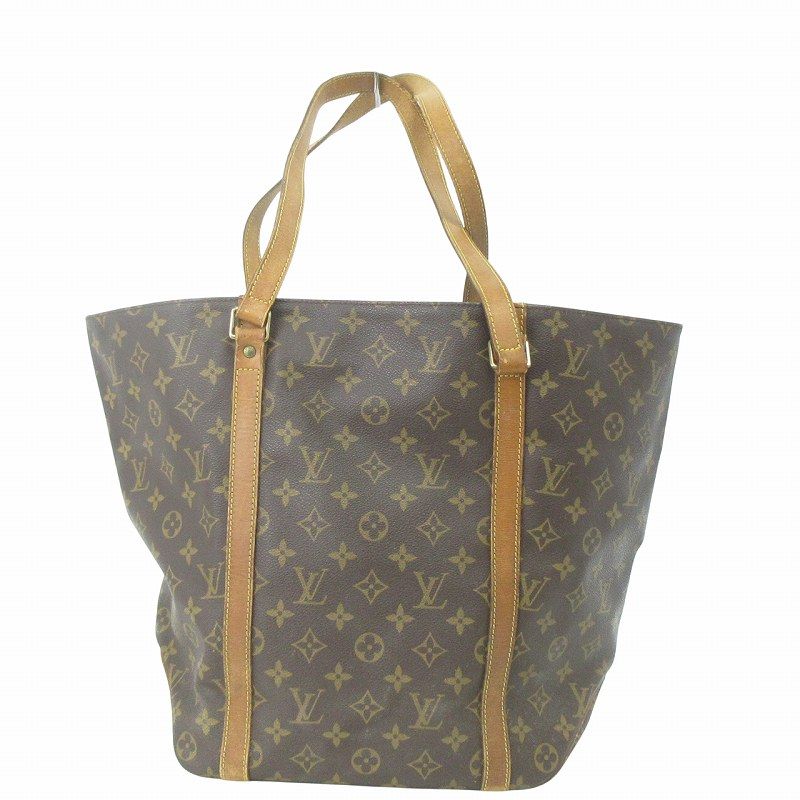 ルイヴィトン LOUIS VUITTON モノグラム サックショッピング トート 