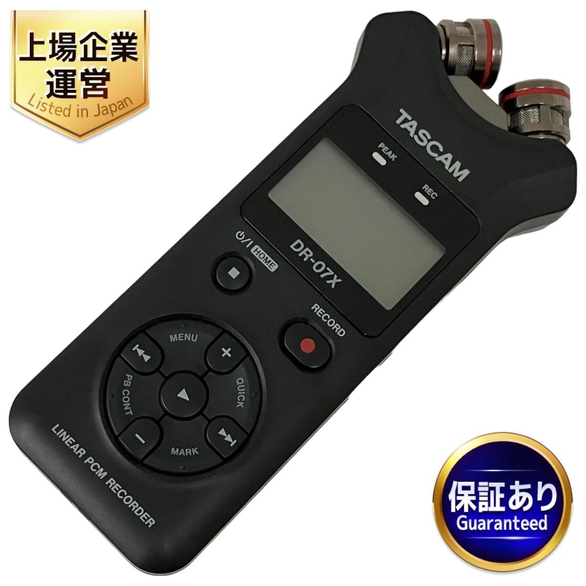 TASCAM DR-07X ステレオオーディオレコーダー ICレコーダー 録音機材 タスカム 中古 O9037302 - メルカリ