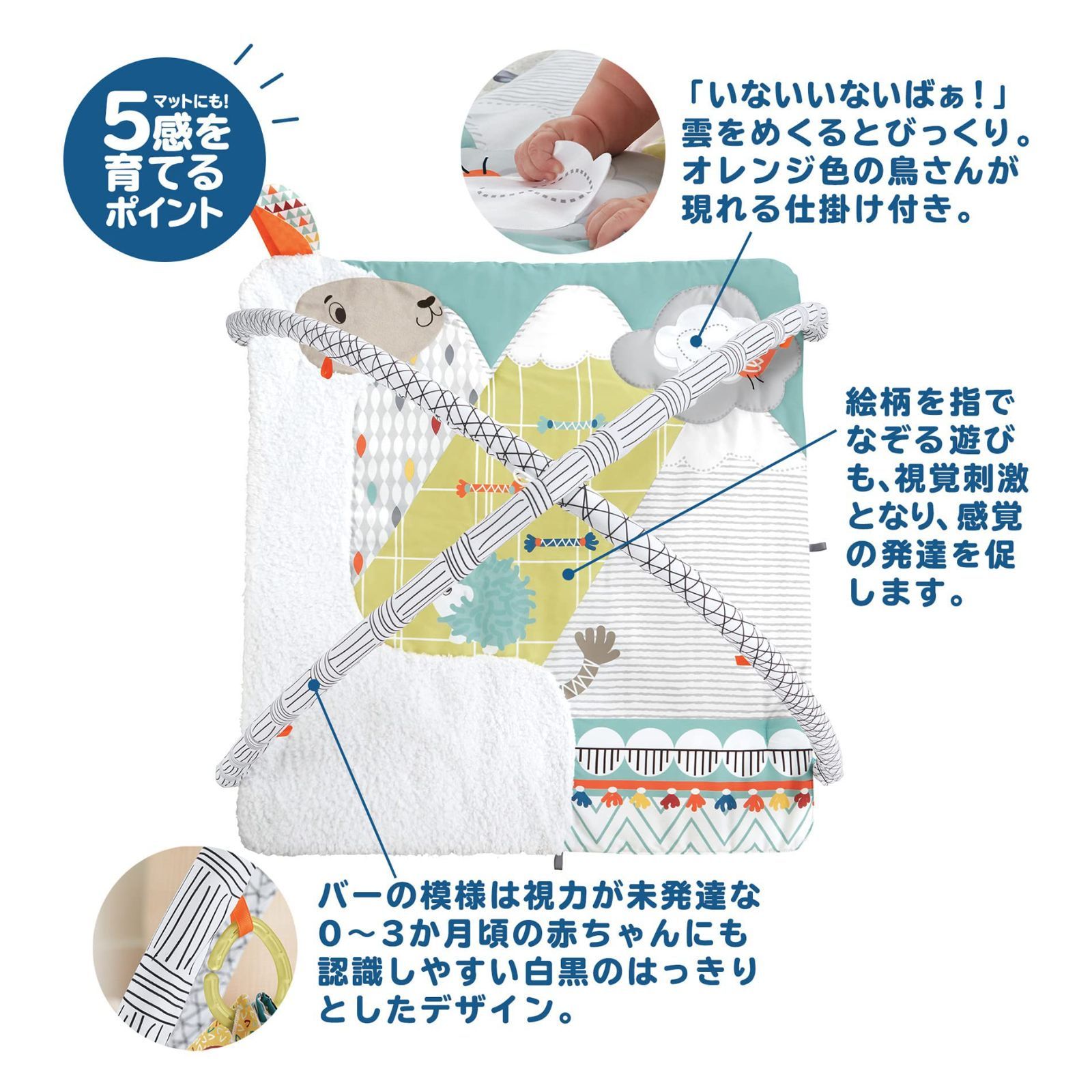 人気商品】パーフェクトセンスデラックスジム【0カ月~】【知育玩具】【布おもちゃ】【保育士認定】FXC37 price) フィッシャープライス(fisher  ～スピード発送～ ☆リモンドshop☆ メルカリ