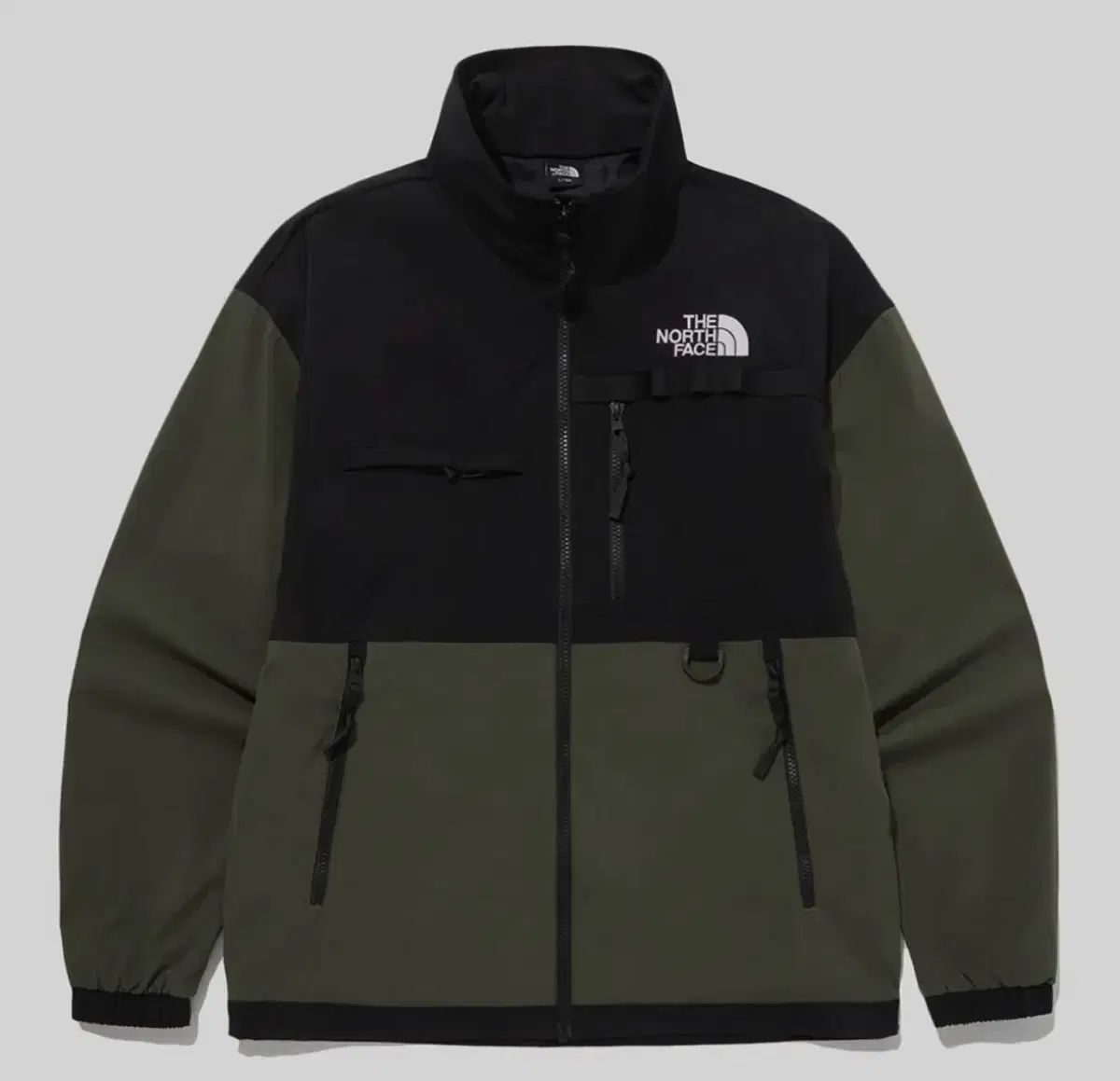95 THE NORTH FACE ザ ノース フェイス デナリ 風 EX ジャケット ウィンドブレーカー カーキ