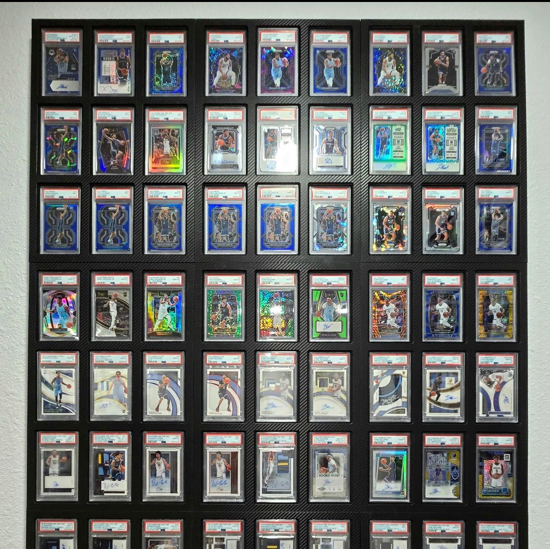 PSA9枚用 ディスプレイ ケース アクリルカバー付き PSA鑑定用 鑑賞