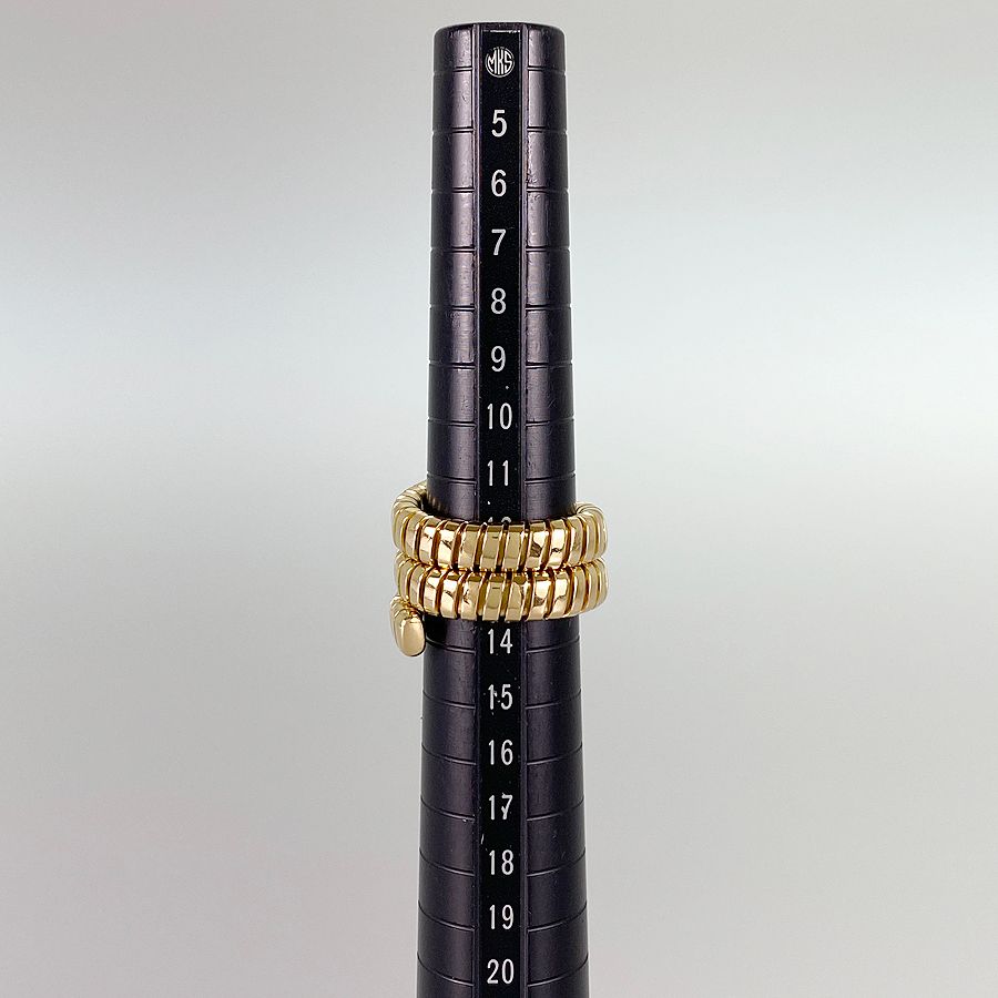 【中古】 In Differenze SusannaParigi ブルガリ BVLGARI トゥボガス K18YG 12号(52) リング sss【中古