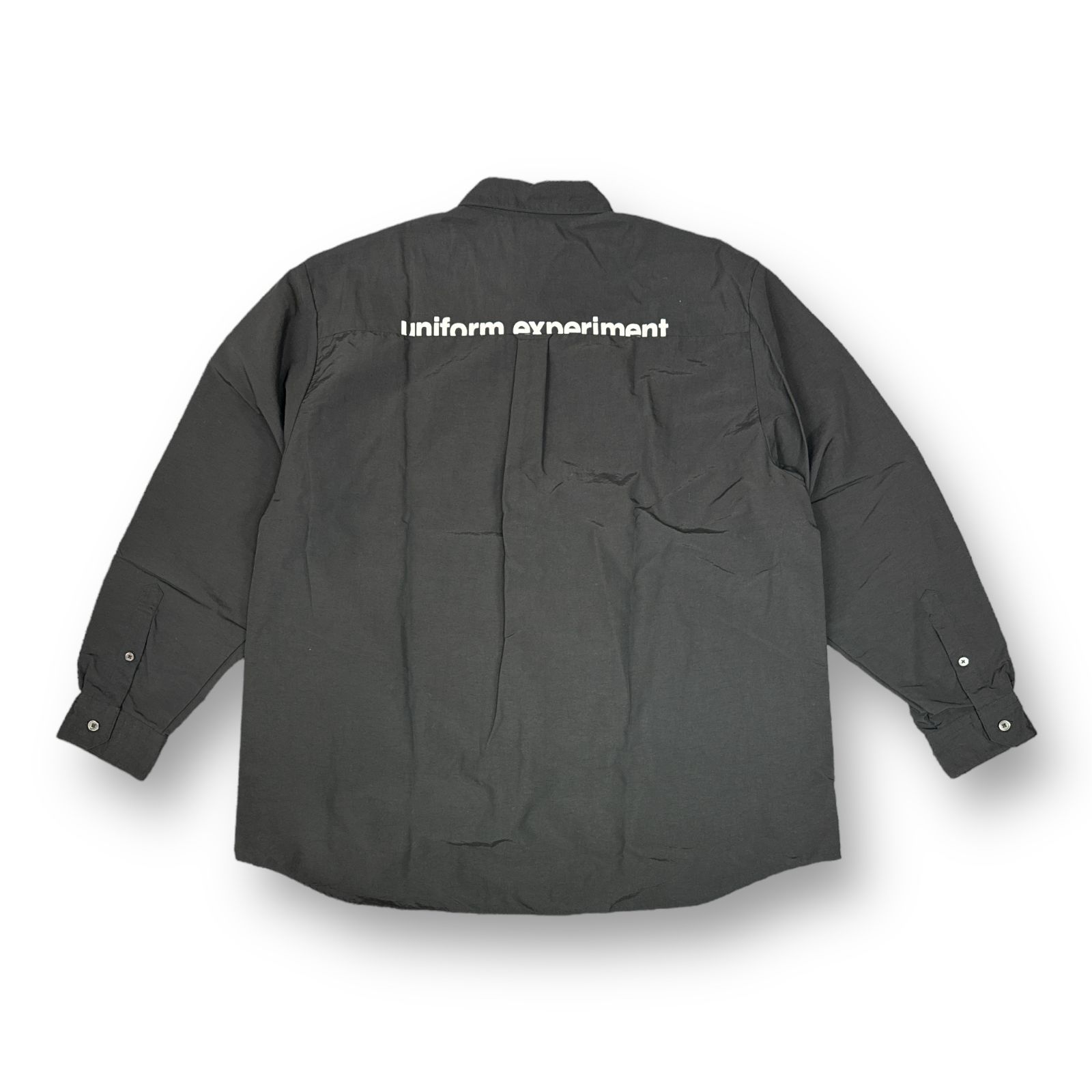 新品 定価26400円 uniform experiment SUPPLEX BAGGY SHIRT サ 