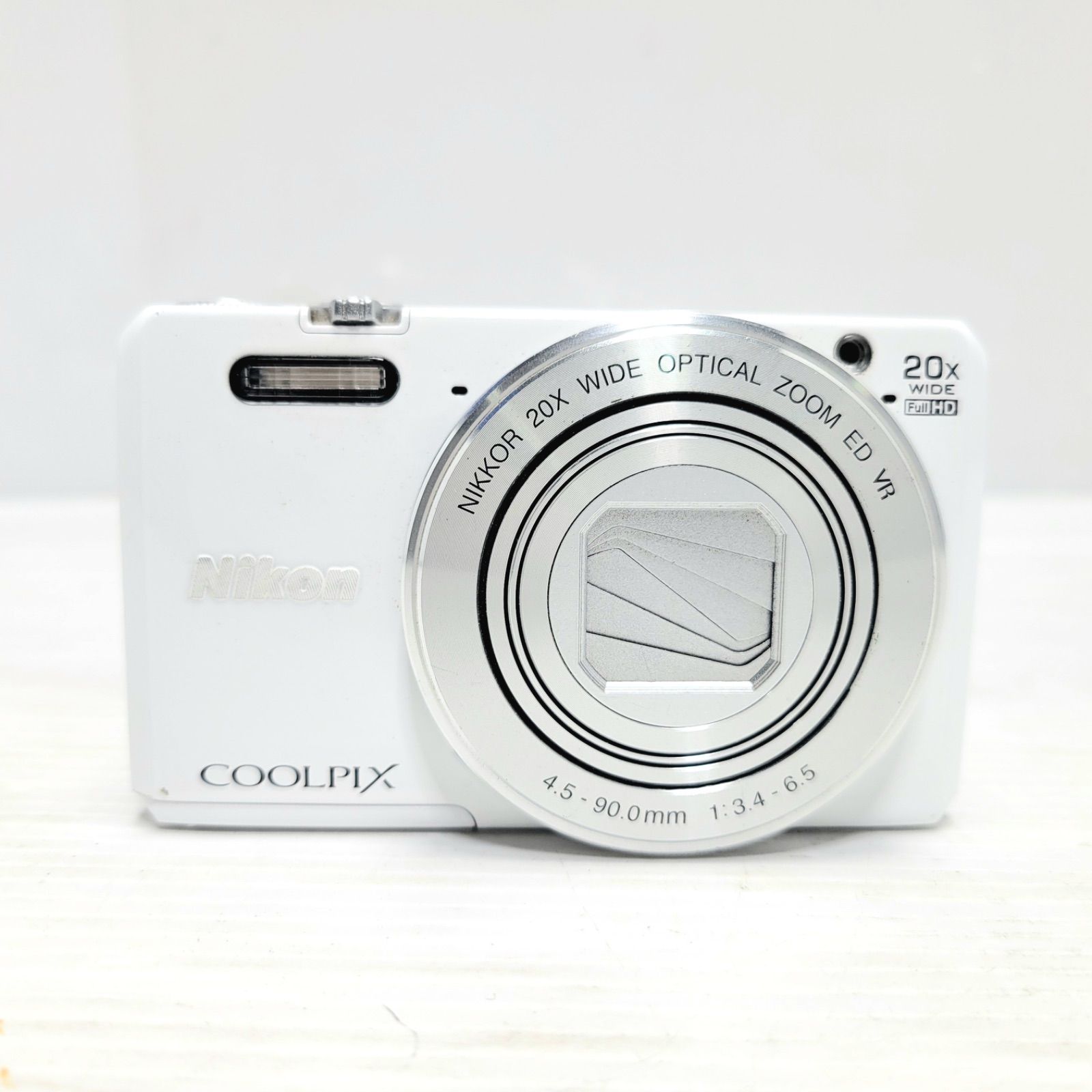 2882 Nikon ニコンCOOLPIX デジカメ S7000 ホワイト 美品 - メルカリ